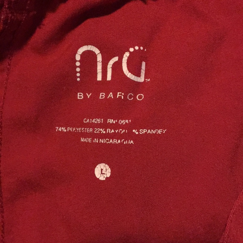 Red Scrub pants - Picture 2 of 2